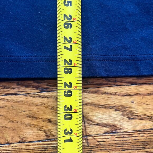 L.L.Bean Men's XL Reg Carefree Unshrinkable Black Mock Neck Long Sleeve T-Shirt - Picture 8 of 8